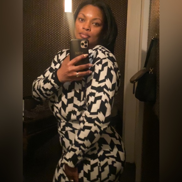 Future Collective Matching 2 piece knit skirt and top set. - Picture 1 of 5